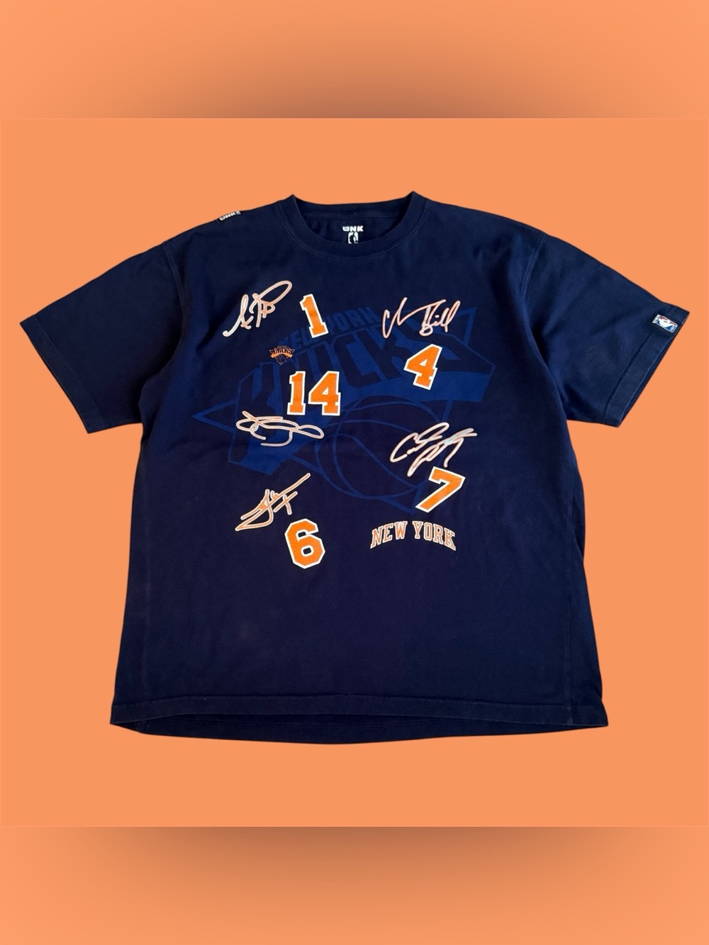 UNK NBA New York Knicks 2010 Starting 5 Signature Tee